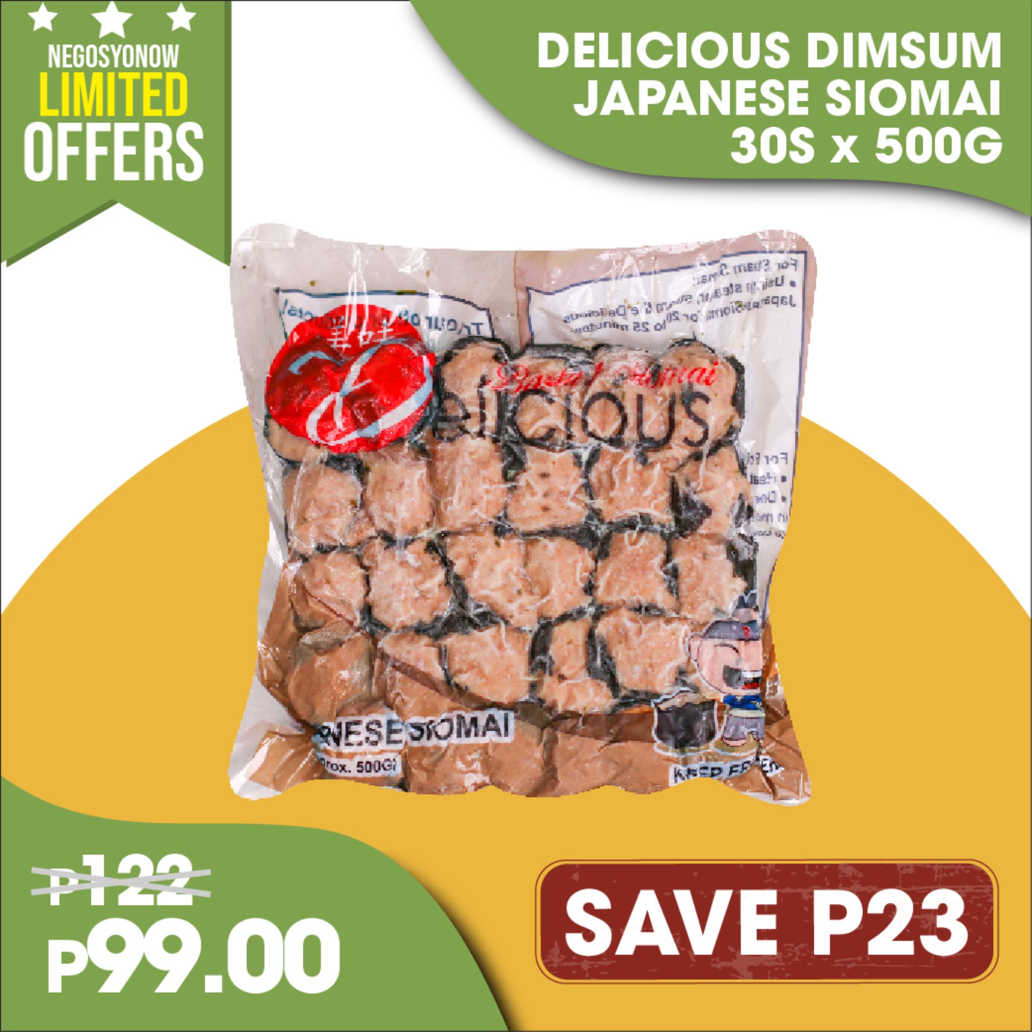 Delicious Dimsum Japanese Siomai 30 pcs